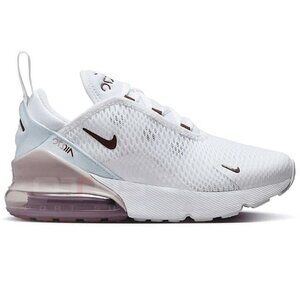 Nike Air Max 270 - Size 12C Kids Sneakers White Burgundy Crush AO2372-119 NEW